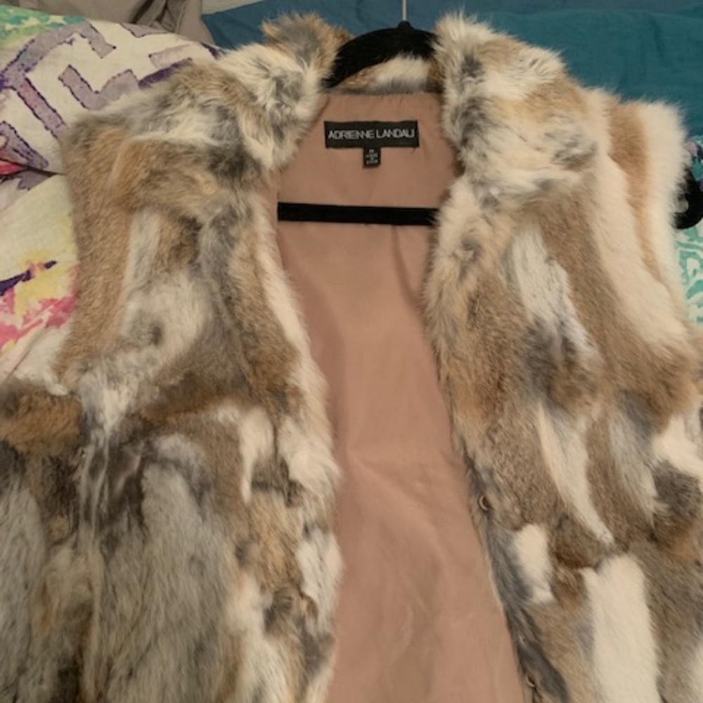 Genuine Rabbit Fur Vest